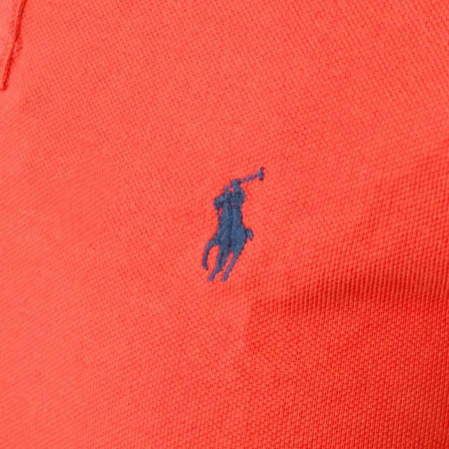 Alternative Image for ProductRalph Lauren Slim Fit Polo T Shirt Red3
